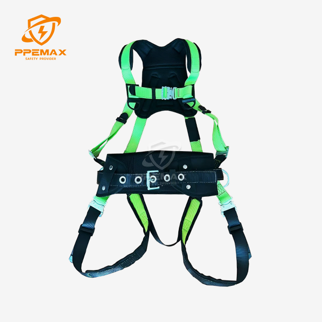 Stab Lock Harness With Waist Pad
